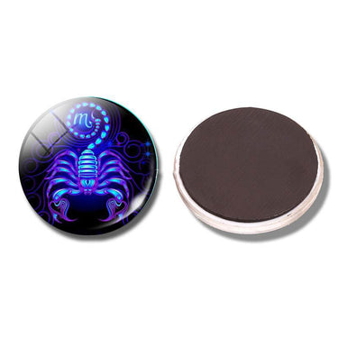 Zodiac Constellation Sign Glass Magnet-Your Soul Place